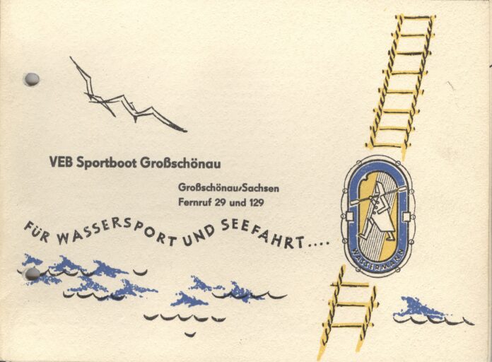 Wassermann Bade- und Schlauchboot-Erzeugnisse - VEB Sportboot Großschönau - 1961_Seite_001